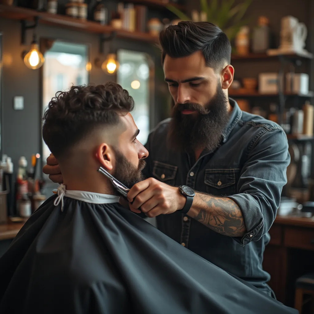 Corte clásico de caballero